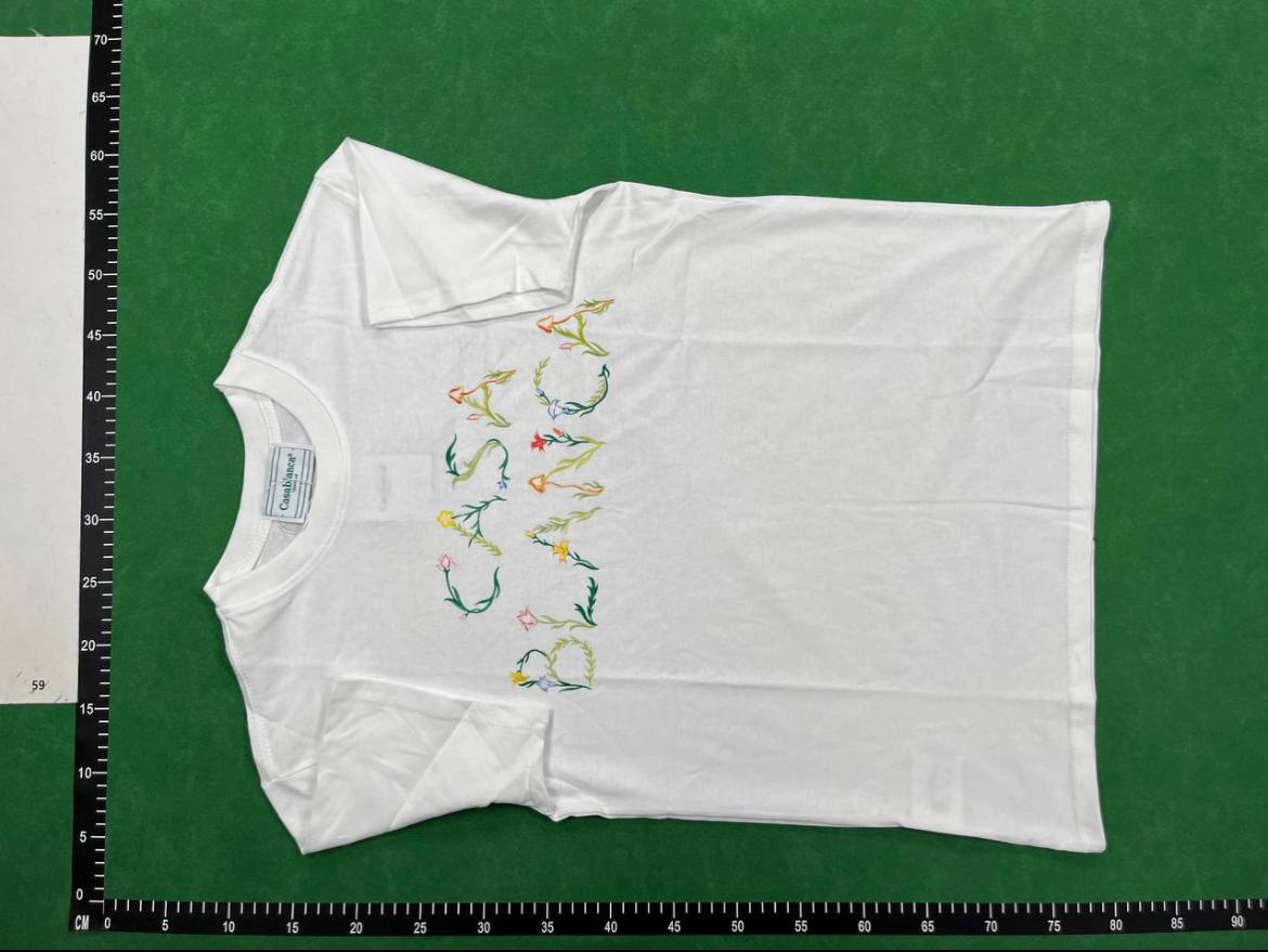 Casablanca Floral Lettering T-Shirt [21 styles] -2
