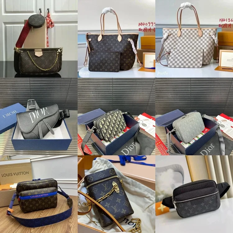 Louis Vuitton & Dior Handb