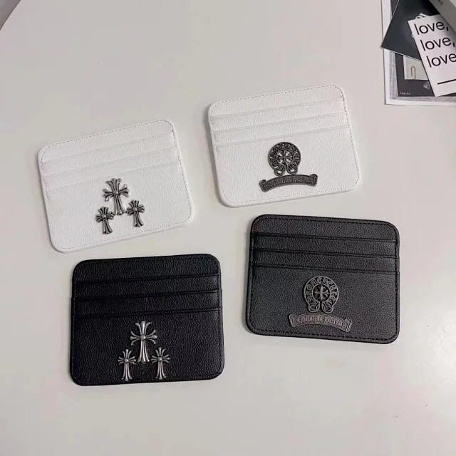 Chrome Hearts Cross Logo Card Holder [6 styles] -3