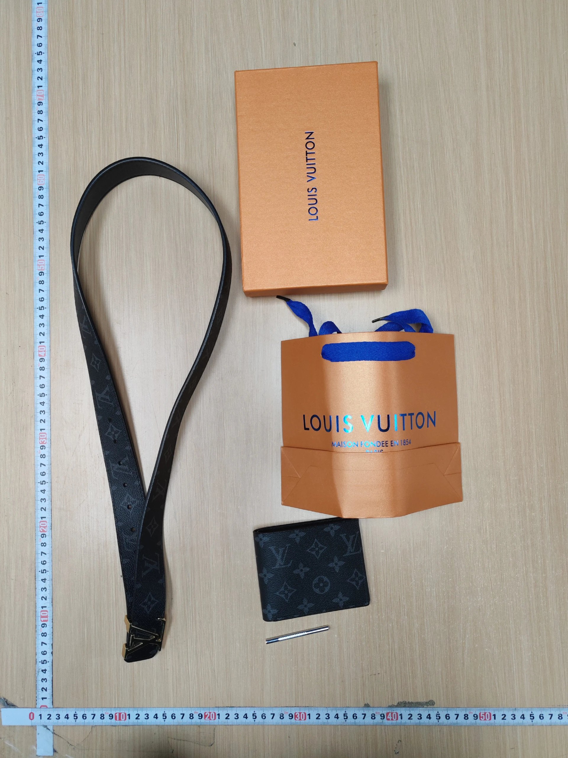 Hermès H Buckle Belt & Wallet Set [21 styles] -4