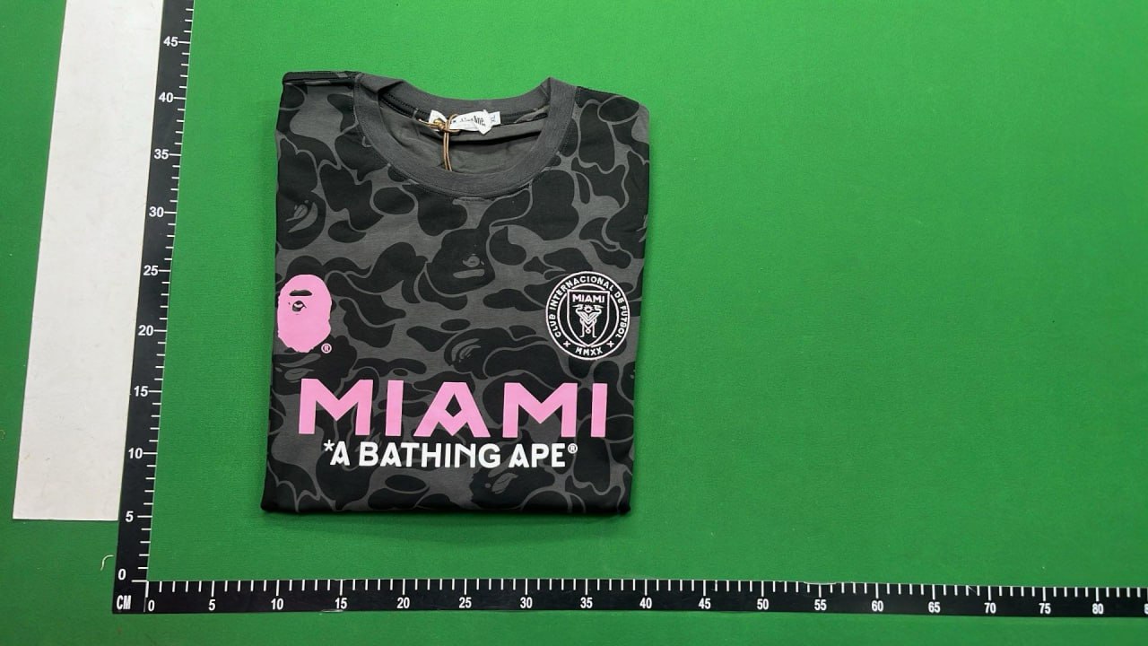 Bape T-shirt tee Jersey shorts set (40+) -3