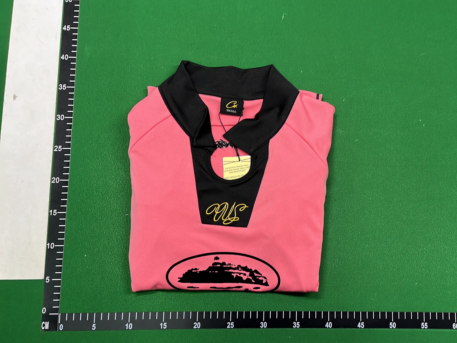 US Polo T-Shirt for Men - Pink and Black with Embroidered Logo [2 styles] -2