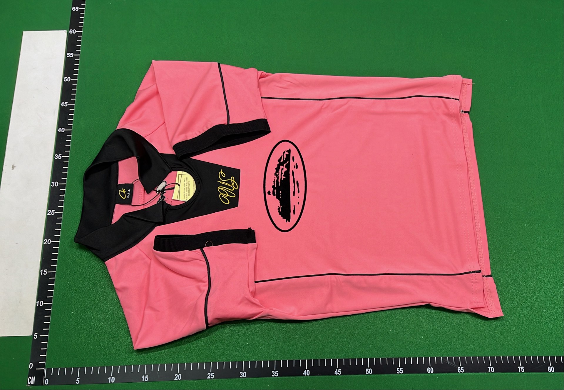 US Polo T-Shirt for Men - Pink and Black with Embroidered Logo [2 styles] -4
