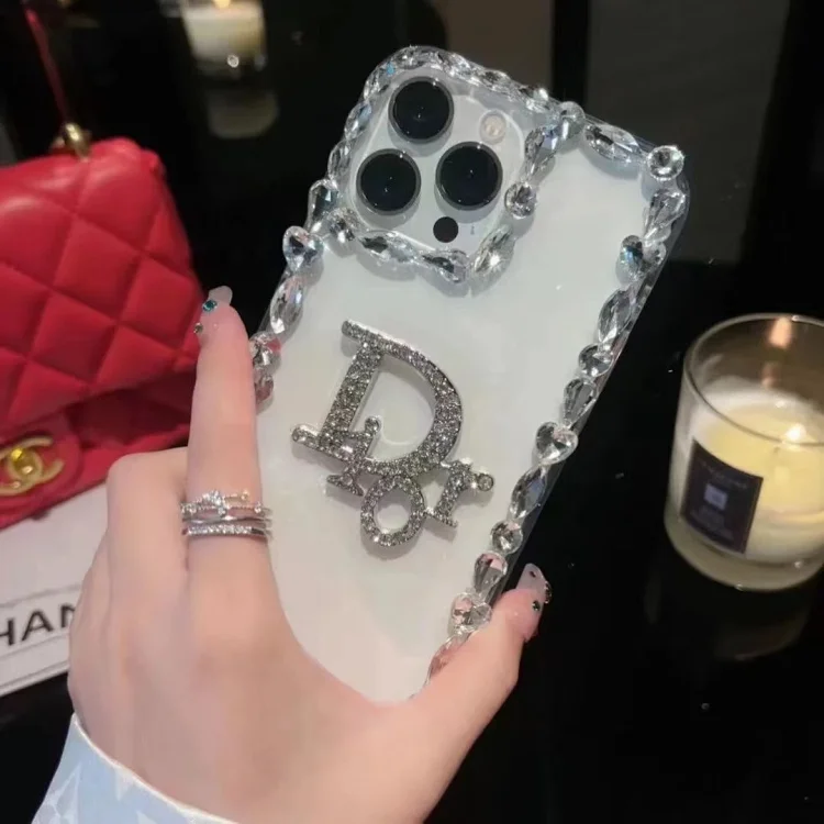 Dior Crystal-Embellished Phone
