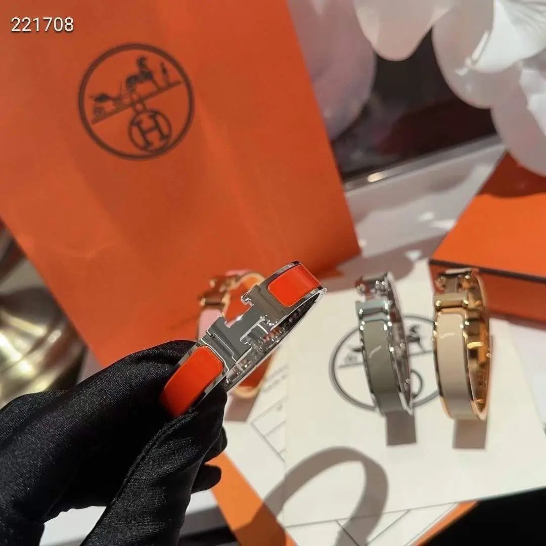  Hermès Clic H Bracelet [19 styles] -2