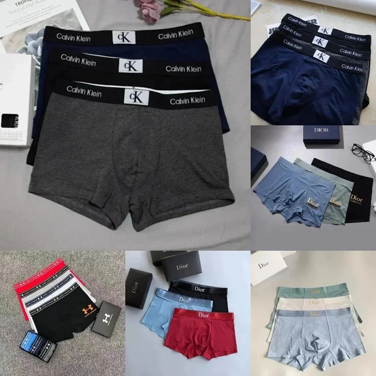 Calvin Klein CK Boxer Briefs  Dior Boxer Briefs  Under Armour Boxer Briefs [33 styles]