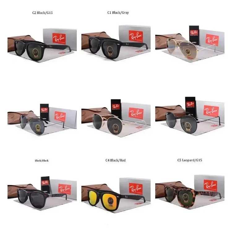 Ray-Ban Wayfarer and Aviator S