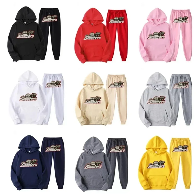  Shooters Hoodie & Jogger Set [40 styles]