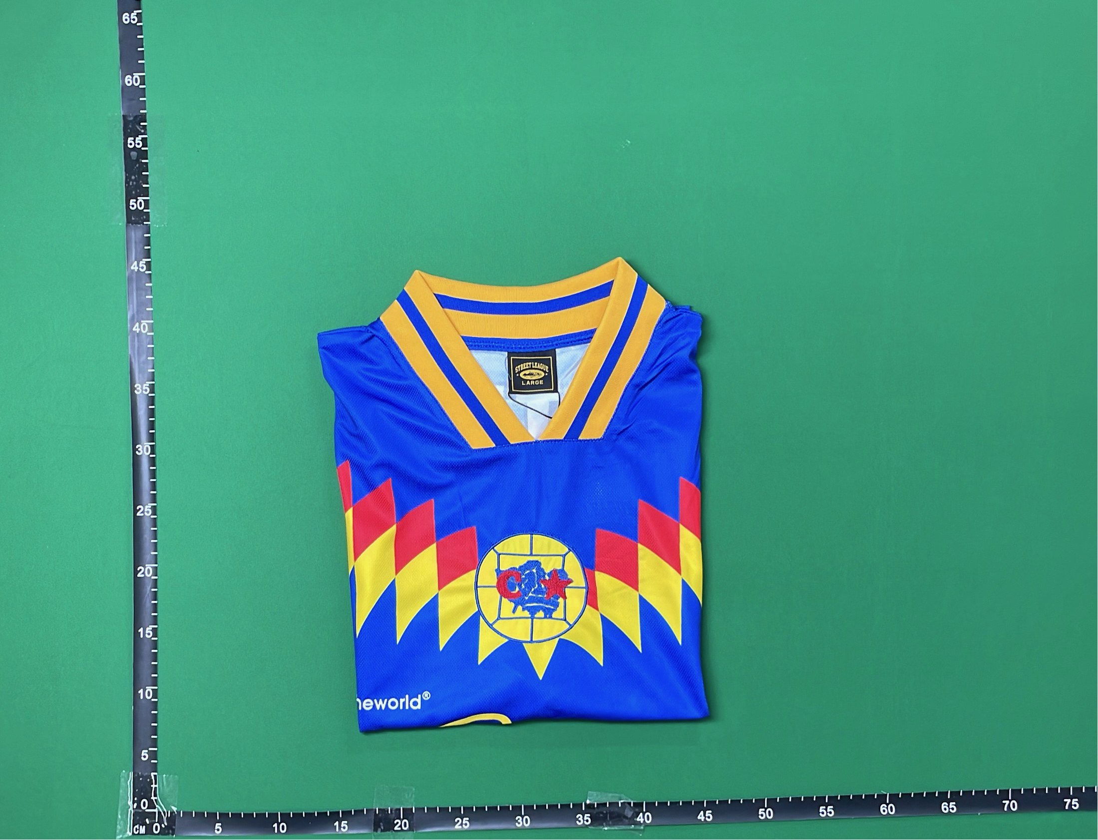RTW Retro Basketball Jersey - Yellow Blue Edition [3 styles] -2