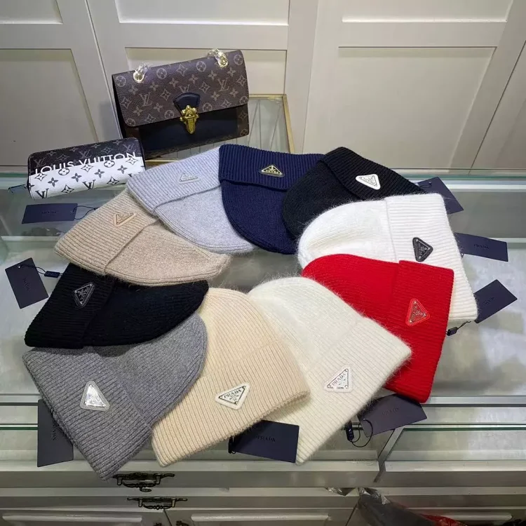 Prada Re-Nylon Knitted Beanie 