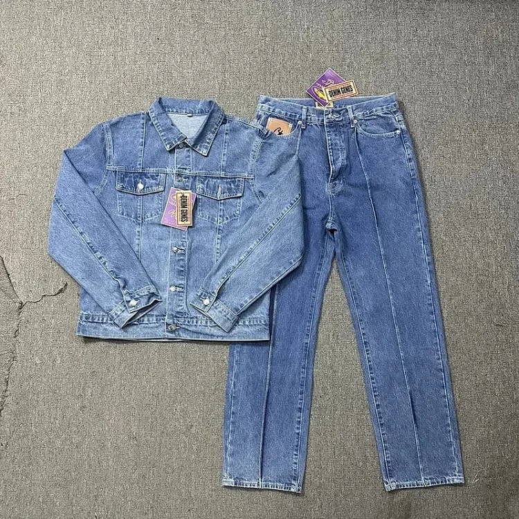 DenimGems Vintage Denim Jacket and Jeans Set for Women [16 styles]