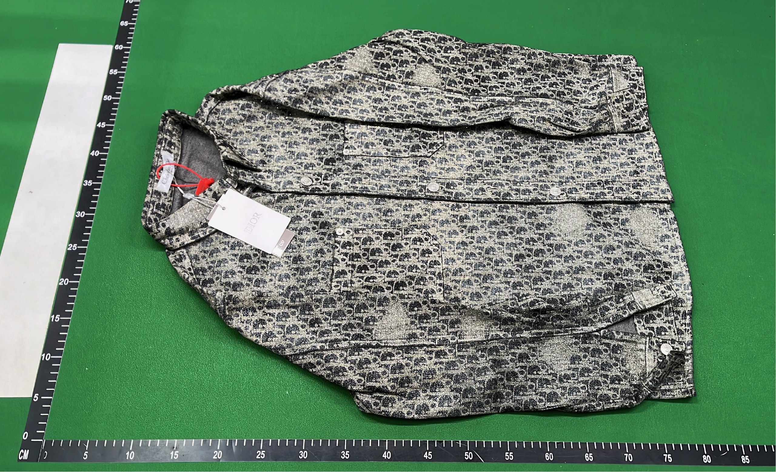 Christian Dior Oblique Patterned Long Sleeve Shirt -3