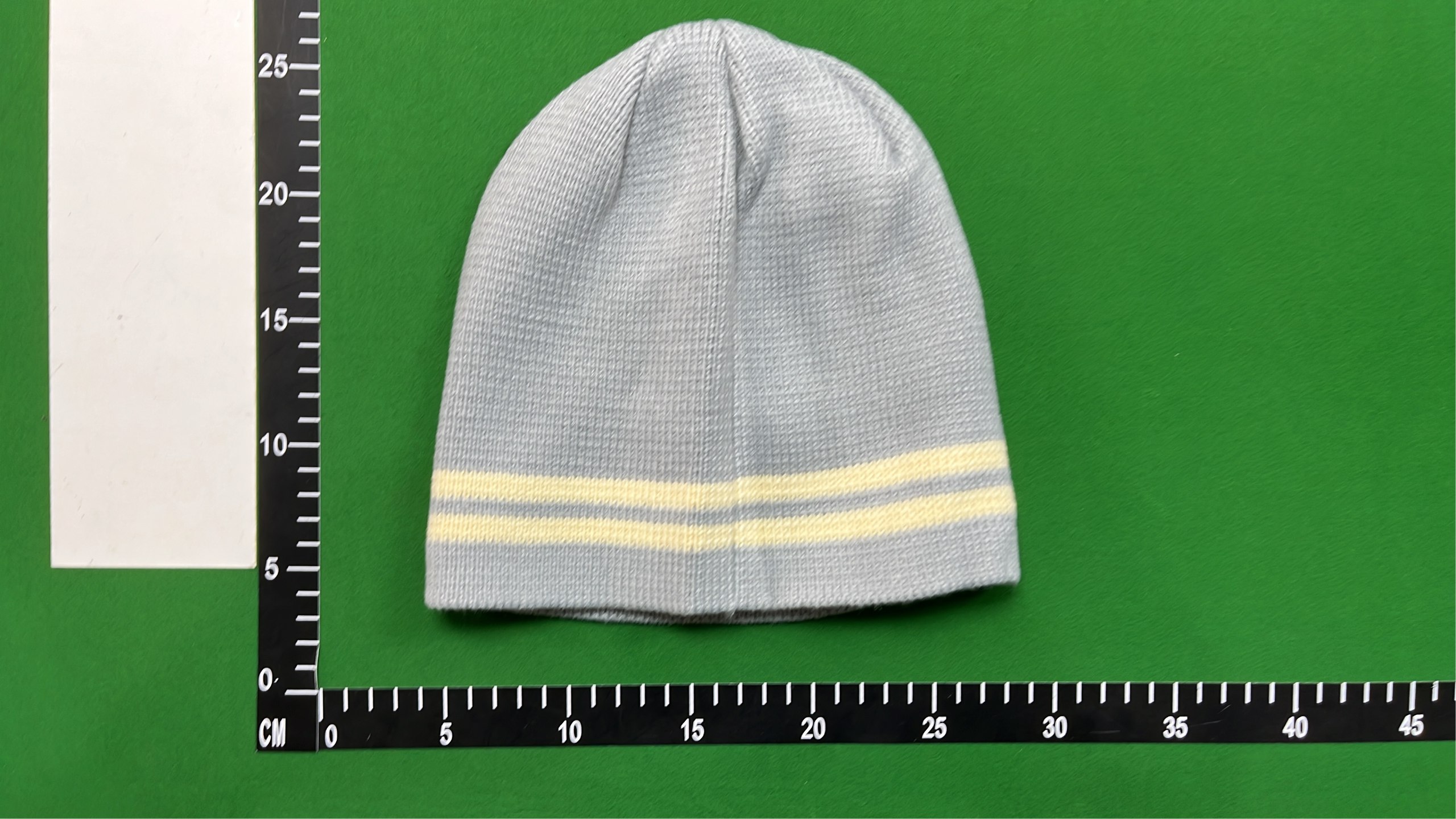 Grayline Knit Beanie with Stri