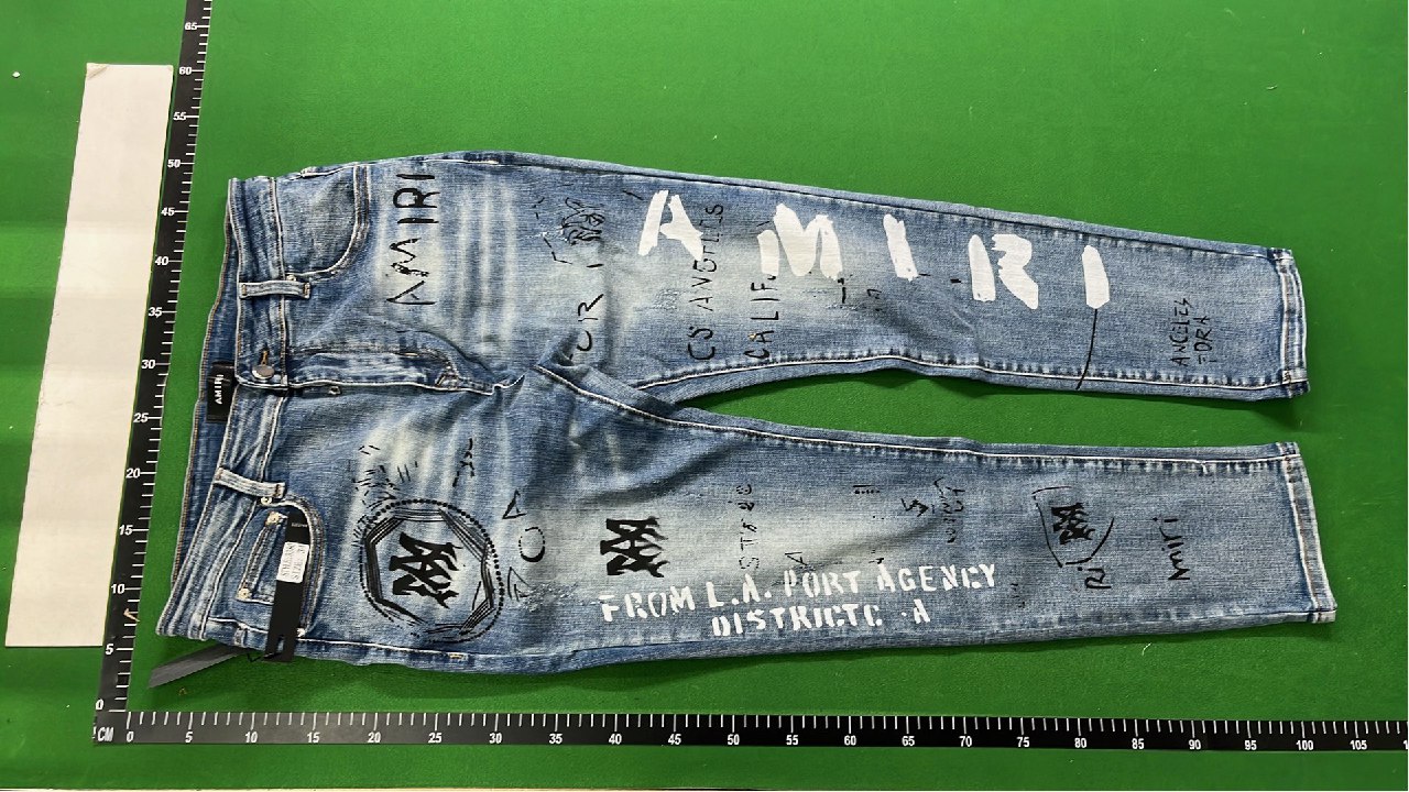Men's Distressed Ripped Jeans with Embroidered Logo [20 styles] -2