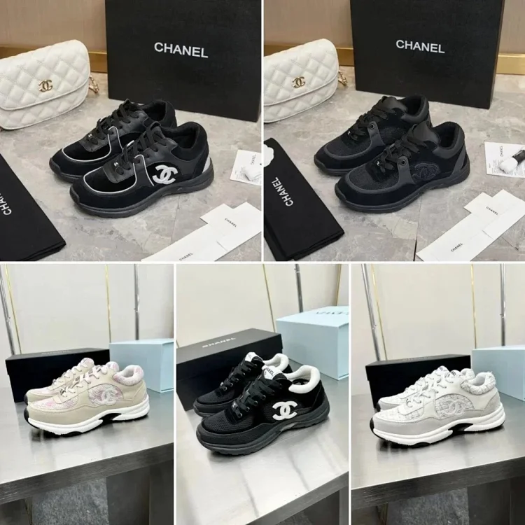 CHANEL Bouncing Sneakers [40 styles]
