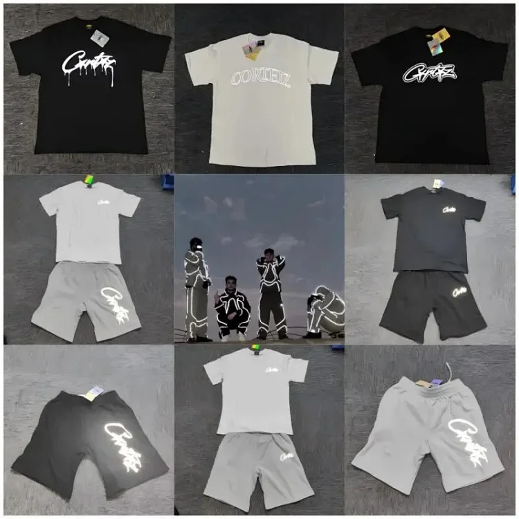  Corteiz Reflective T-Shirt Set [36 styles]