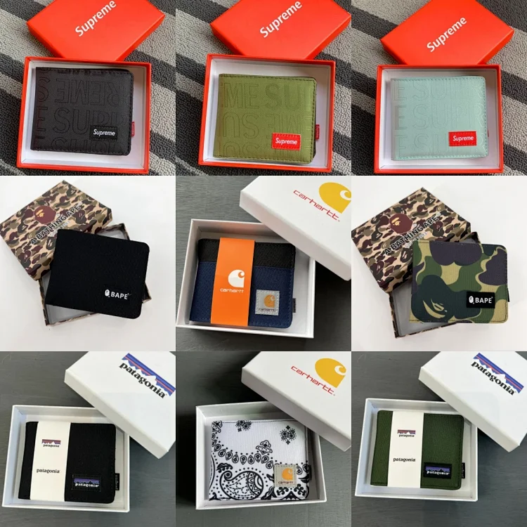  Supreme, BAPE, Carhartt, Pata