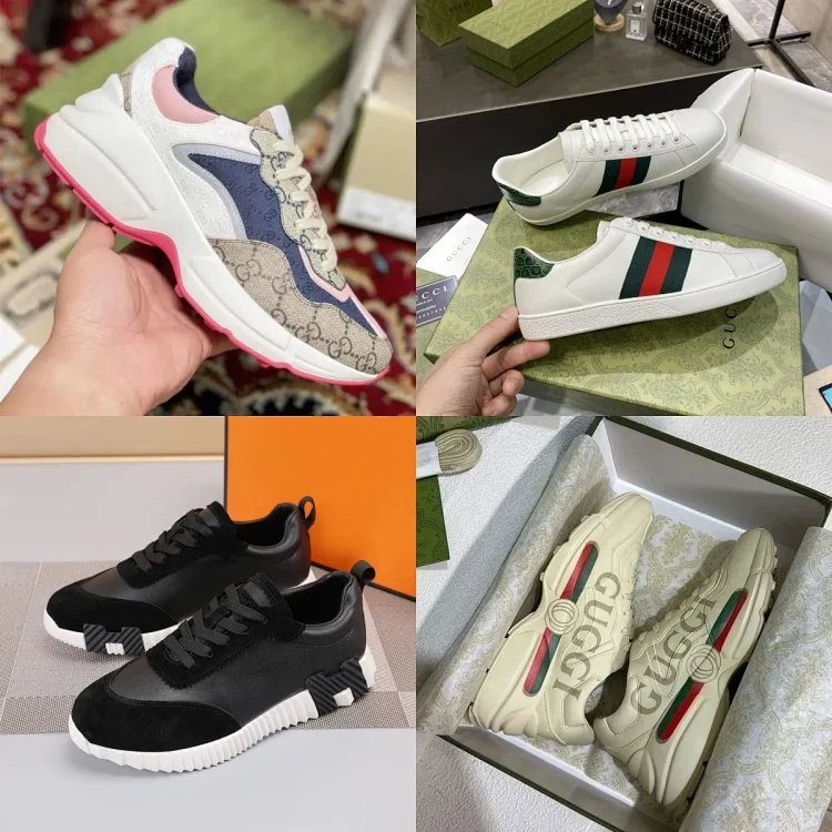  Gucci  Hermes Bouncing shoes