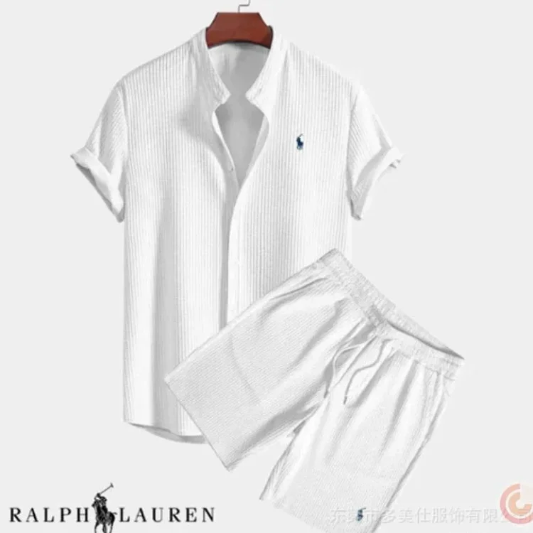Ralph Lauren Polo Short Sleeve Shirt & Shorts Set [5 styles]