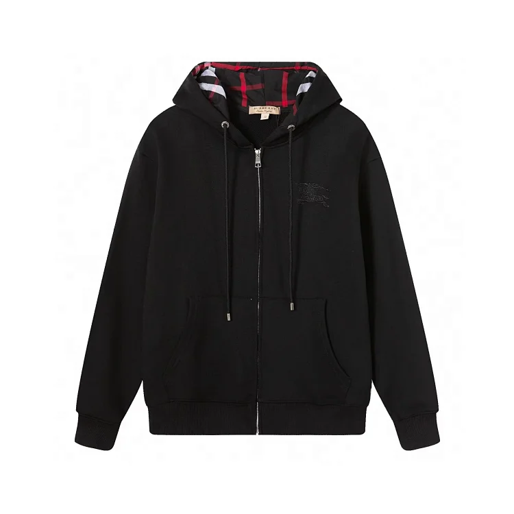 Burberry Check Lined Hoodie 7 