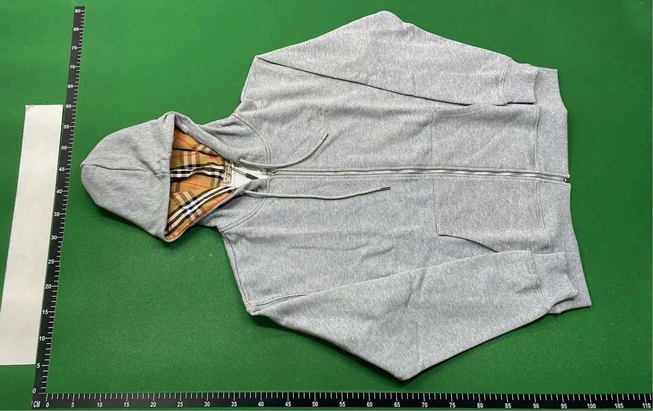 Burberry Check Lined Hoodie 7 styles -2