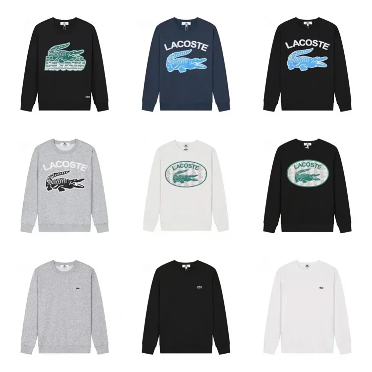 Lacoste Crocodile Logo Sweatsh