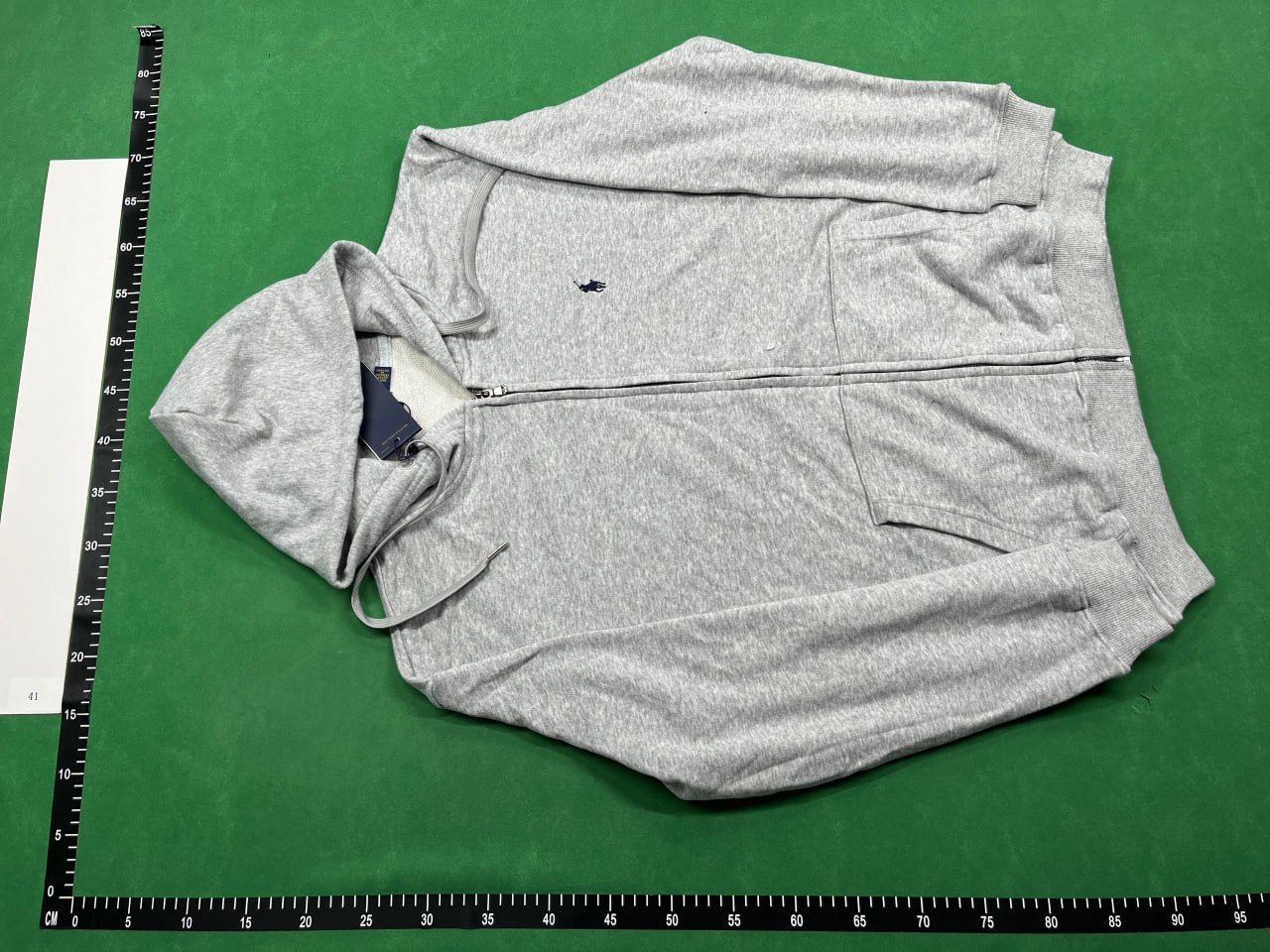  Lauren Polo zip up hoodie -3