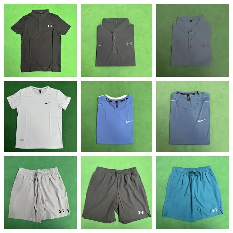 Nike/Under Armour Performance T-Shirt/Polo/Shorts [25 styles]