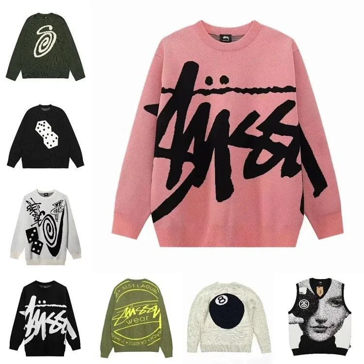 Stussy Stock Script Sweater [1