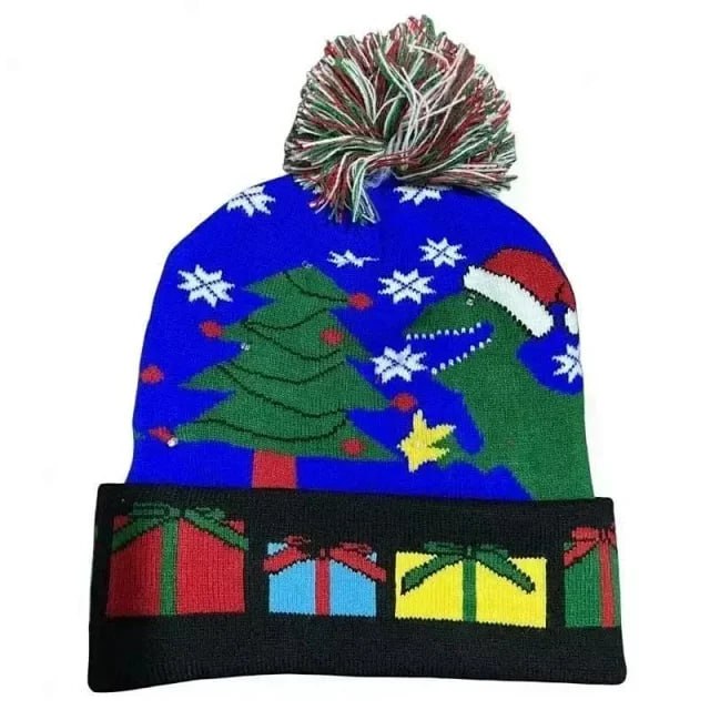  Festive Light-Up Christmas Hats [40 styles] -3