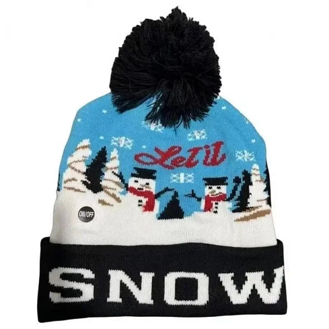  Festive Light-Up Christmas Hats [40 styles] -4