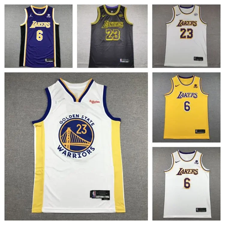 NBA Lakers Warriors Jerseys（35