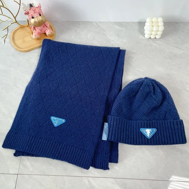 GUCCI Moncler Chanel Louis Vuitton Beanie Scarf -4