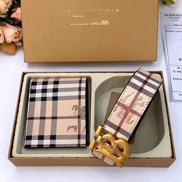 Belt & Wallet Set