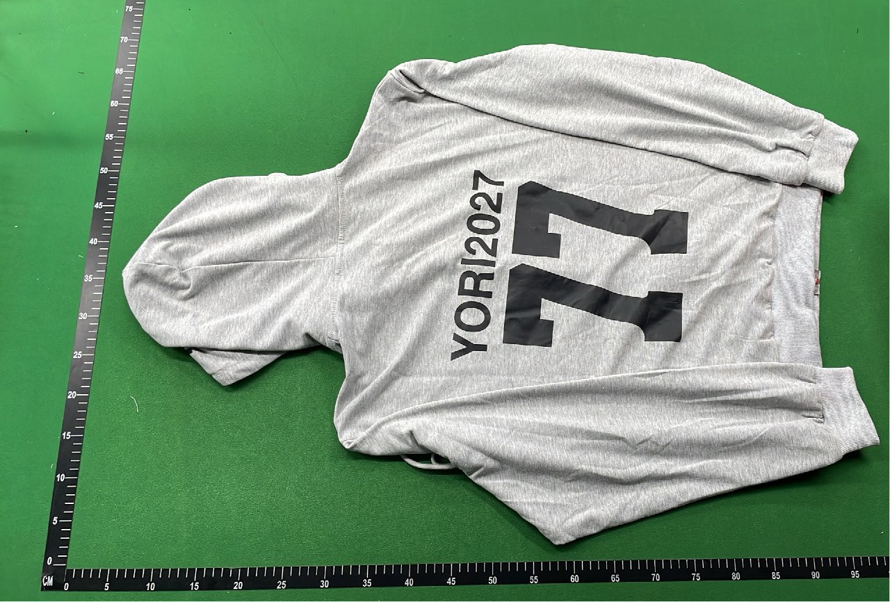 YOR SPORT OK Print Hoodie -4