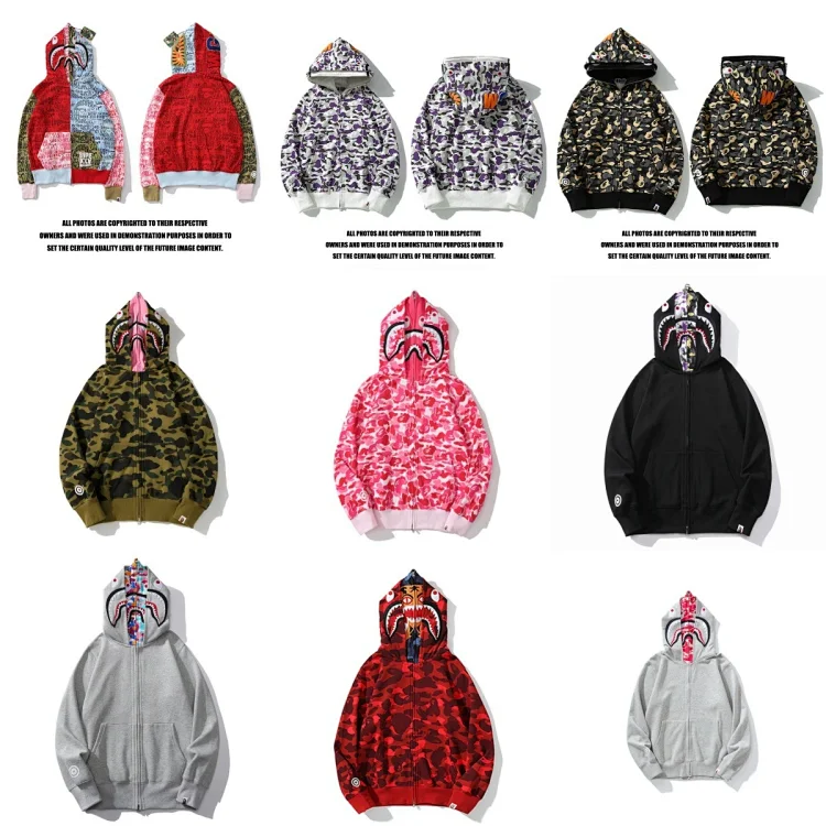  BAPE Camo Hoodies