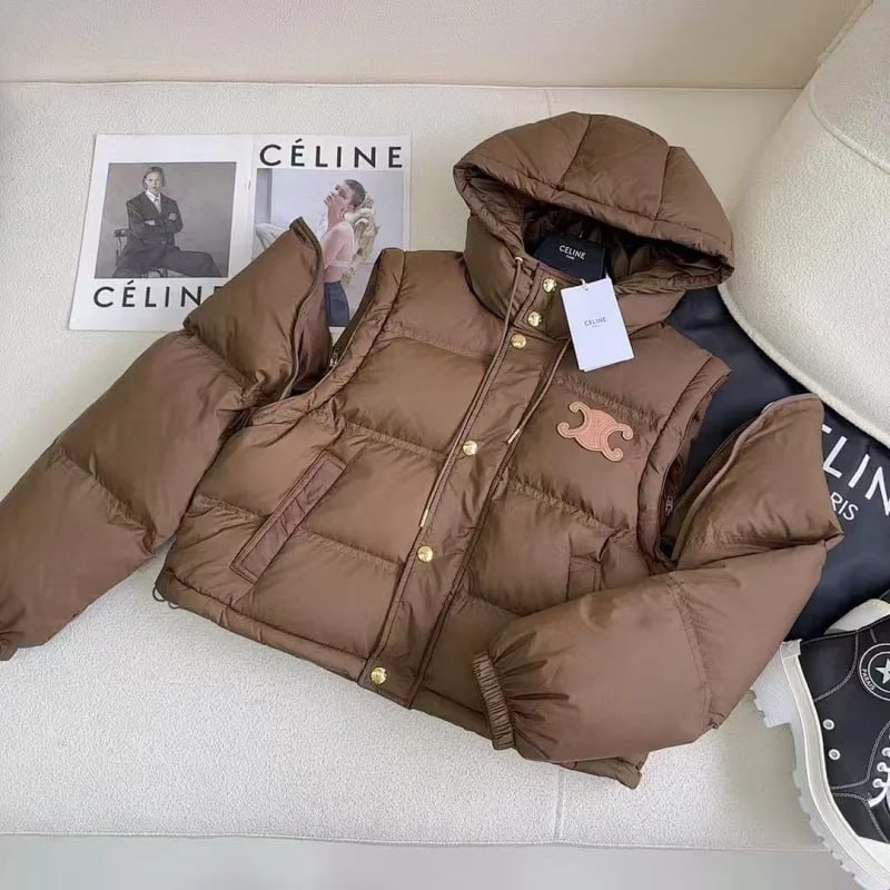 Celine Triomphe Down Jacket -3