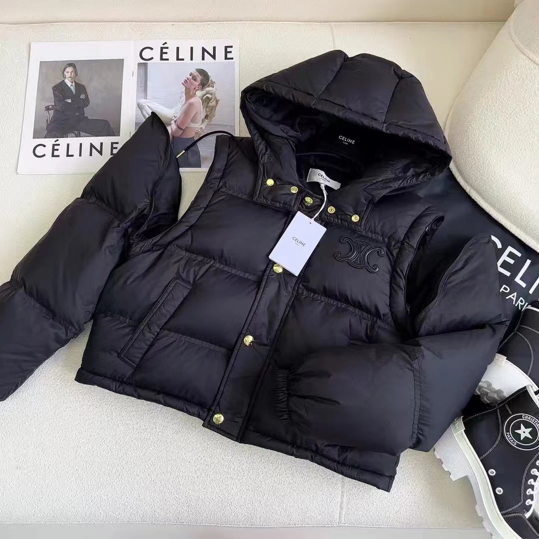 Celine Triomphe Down Jacket -4