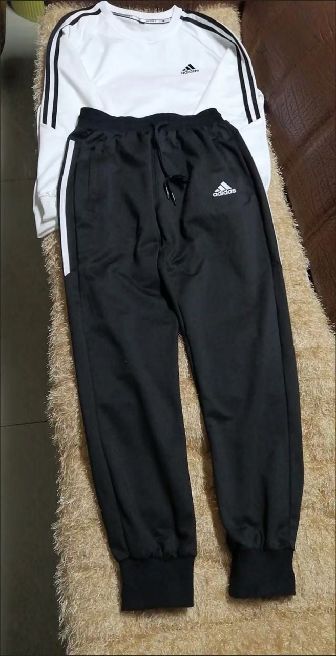 Adidas sports three-piece suit, Adidas sports suit -3
