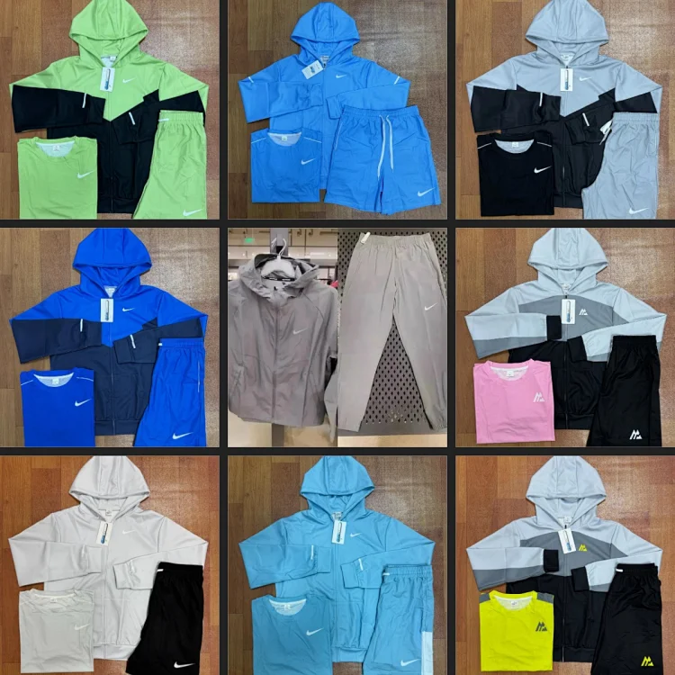 Ensemble nike Running Short-sleeved three-piece suit