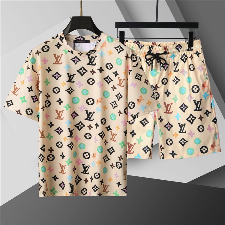 LV Dior Burberry Sets  T-shirtshorts（40 styles）  -2
