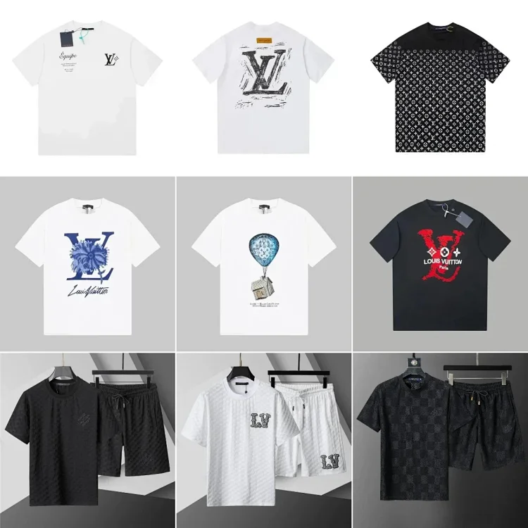 LV Louis Vuitton T-shirt/short
