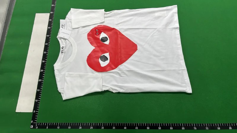CDG PLAY T-SHIRTS -2