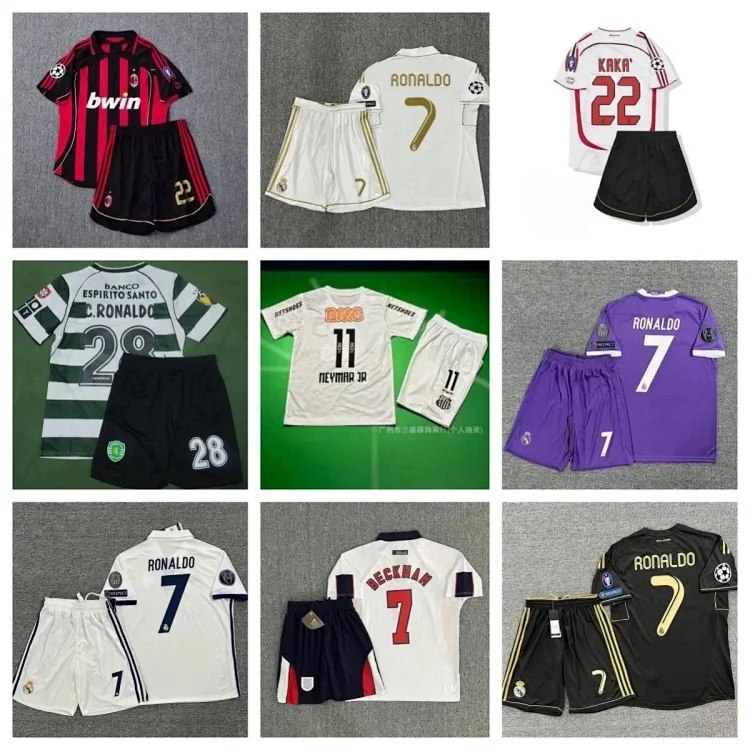  Real Madrid Ronaldo 7 Jersey Set [20 styles] -3