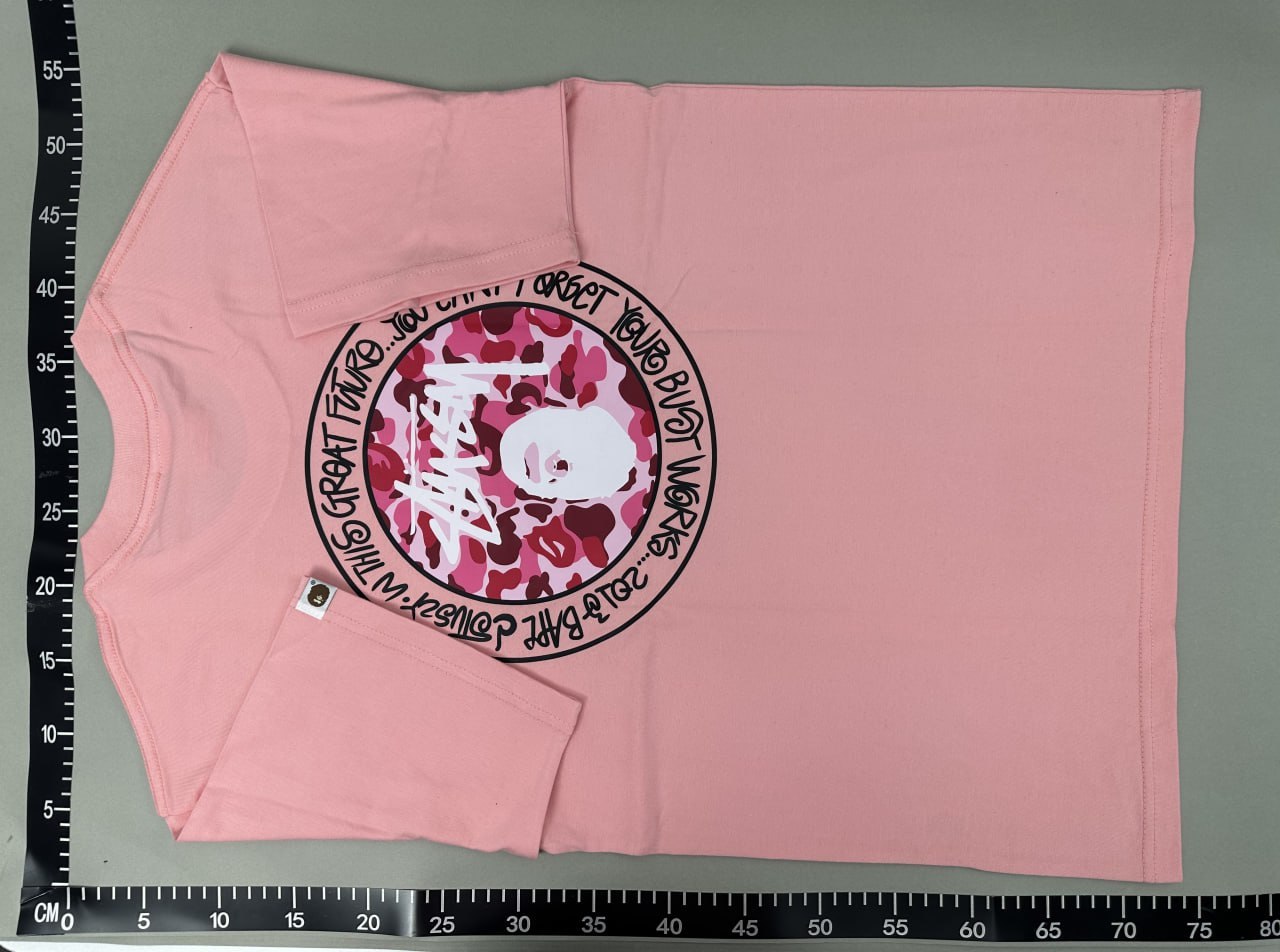 Stussy x Bape Shark Camo T-Shirt [40 styles] -3