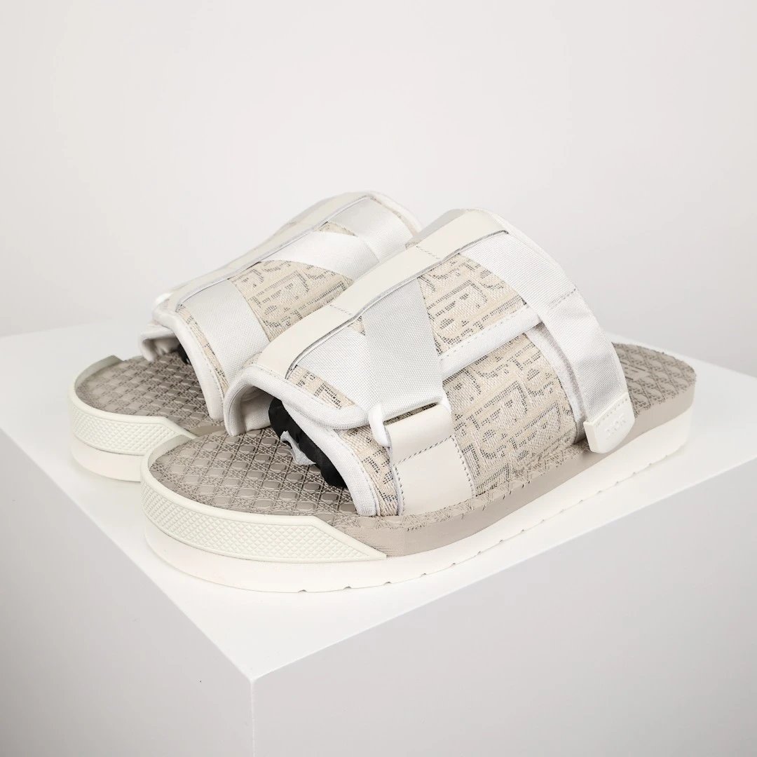Dior Oblique Slide Sandals [3 styles] -4