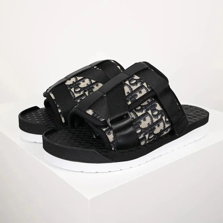 Dior Oblique Slide Sandals [3 styles]