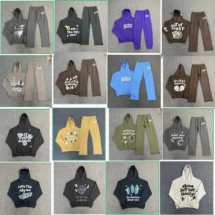 Broken Planet Hoodie and Pants Set [36 styles]