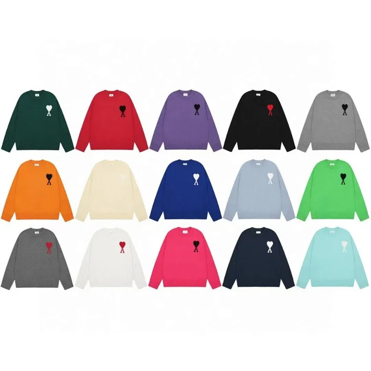 AMI Paris Heart Logo Sweater [15 styles]