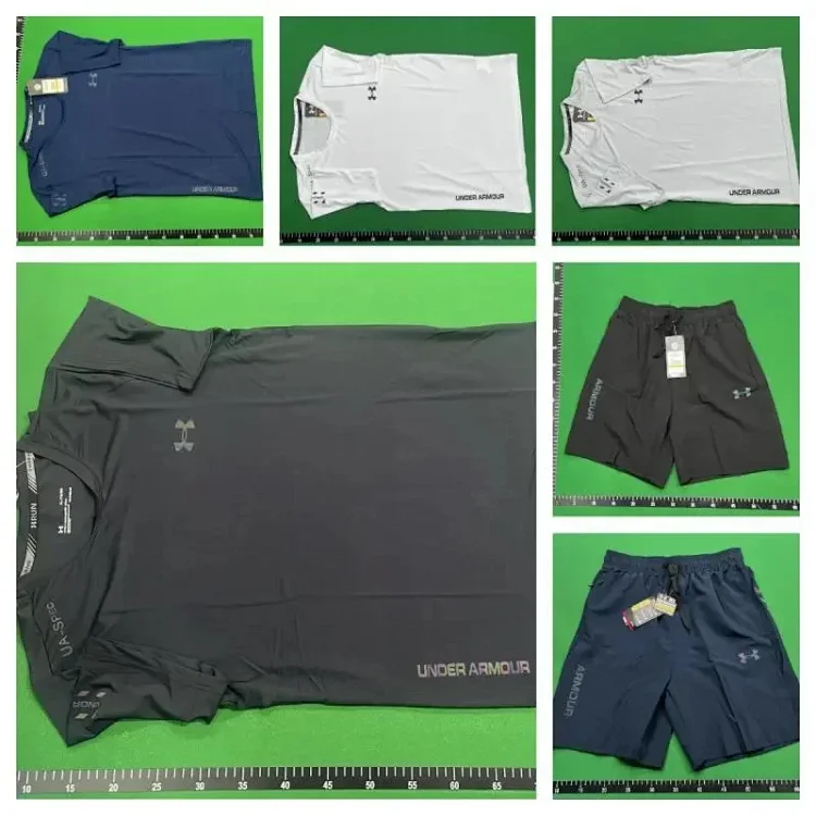  Under Armour HeatGear T-ShirtShorts [8 styles]